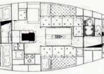 Nautor Swan 391, HALF MOON Layout 1