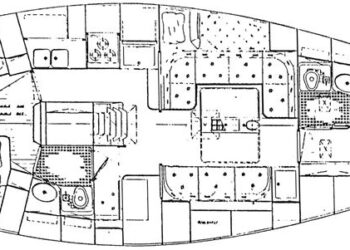 Nautor Swan 46, AEgir Layout 1